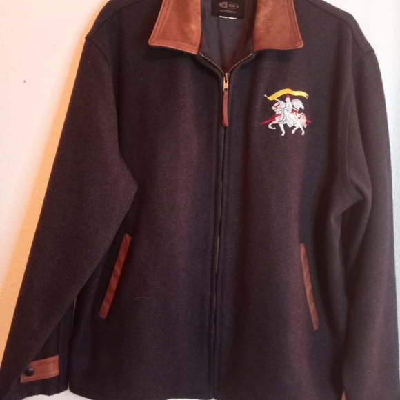ID Wear Wool Zippered Large Jacket - Picture 2 of 5